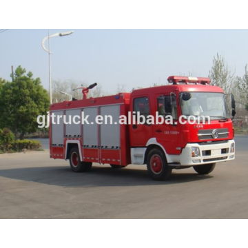 Dongfeng 4 * 2 conduire le camion de pompiers de l&#39;eau pour 2-14 mètres cubes